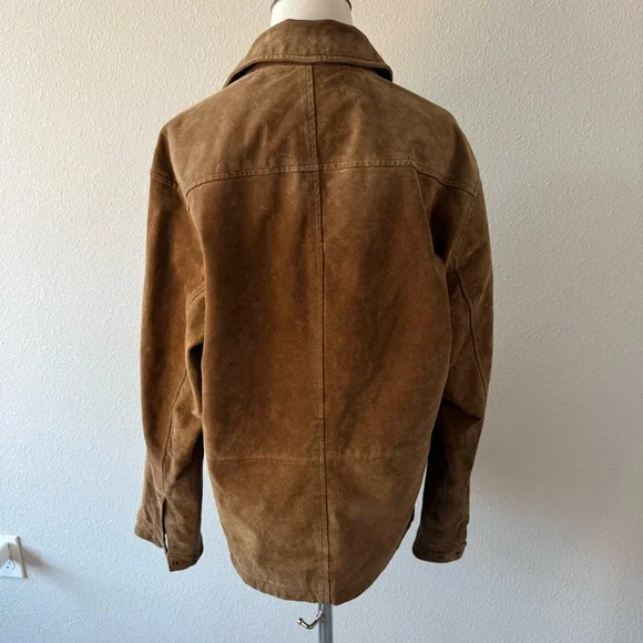 Liz Claiborne Tan Suede Jacket - Picture 4 of 5